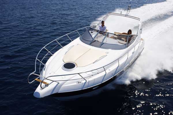 Sessa C35 cruising the Mediterranean