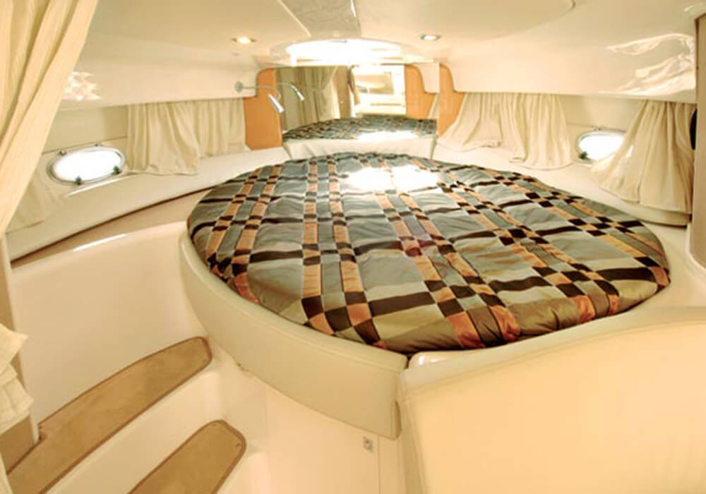 Master cabin and onboard details